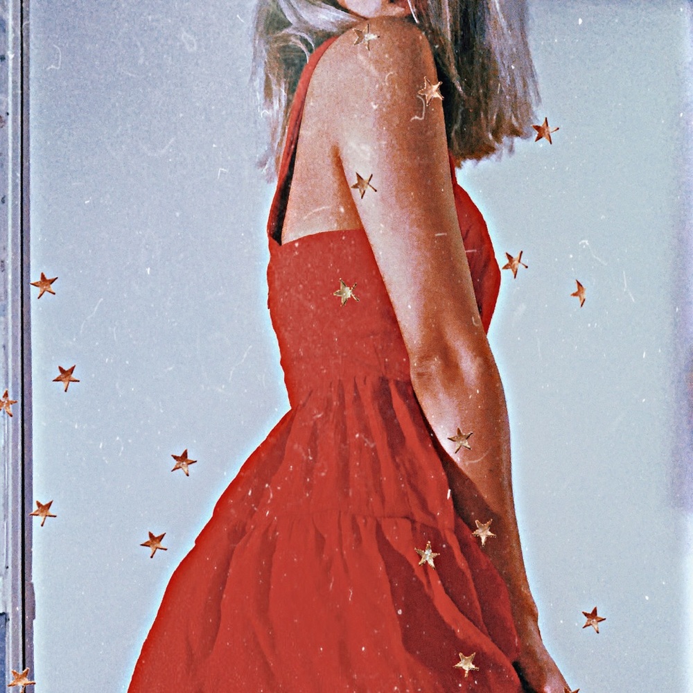 F21 Red Romper